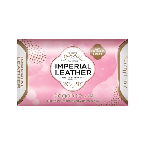 Cussons Imperial Leather Elegance Soap Luxuriously Moisturising With Orchid Oil