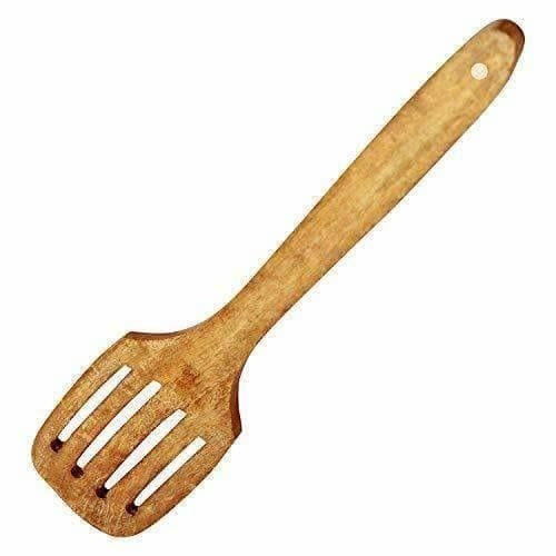 Wooden Cooking Spoon Set For Non Stick - Spatulas,Ladles & Dining Table - Kitchen Tools
