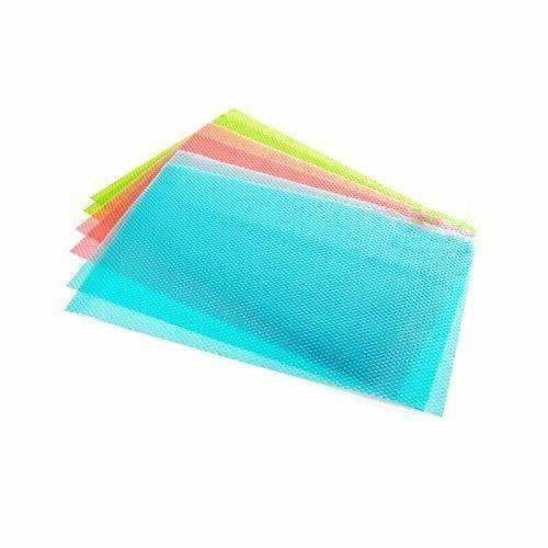 Refrigerator Drawer Mat 6 Piece Set - MultiColor
