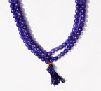 Kannssky Blue Hakik Agate Mala