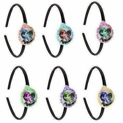 Kids Party Wear Head Bands with Multi Color - Set Of 6
