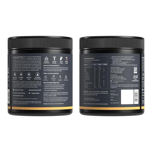 Nutrabay Gold Micronised Creatine Monohydrate Powder - Cola