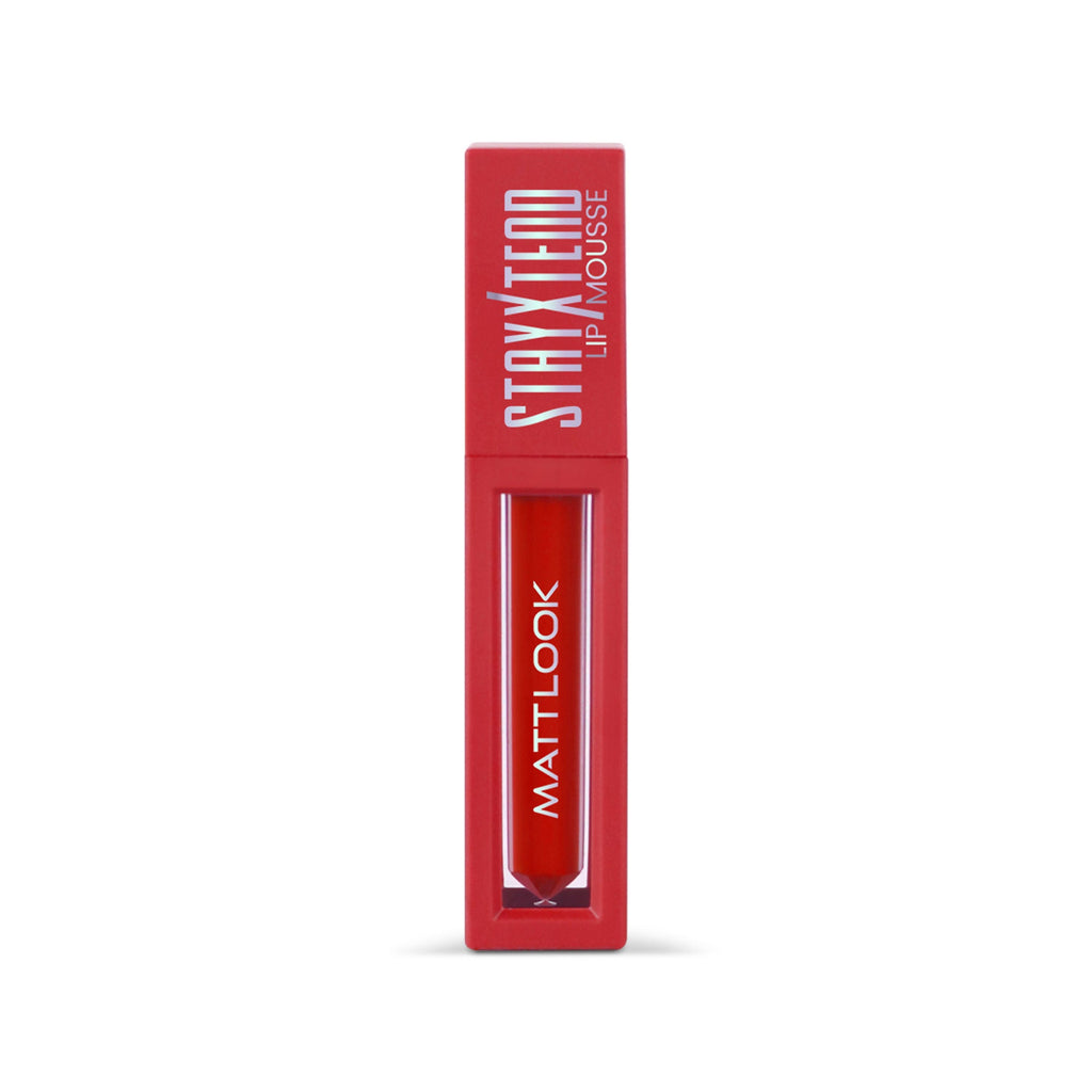 Matt Look Stayxtend Lip Mousse - Iconic Red - Distacart