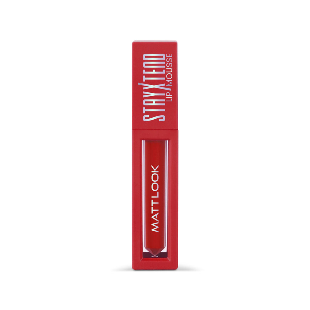 Matt Look Stayxtend Lip Mousse - Red In Bag - Distacart