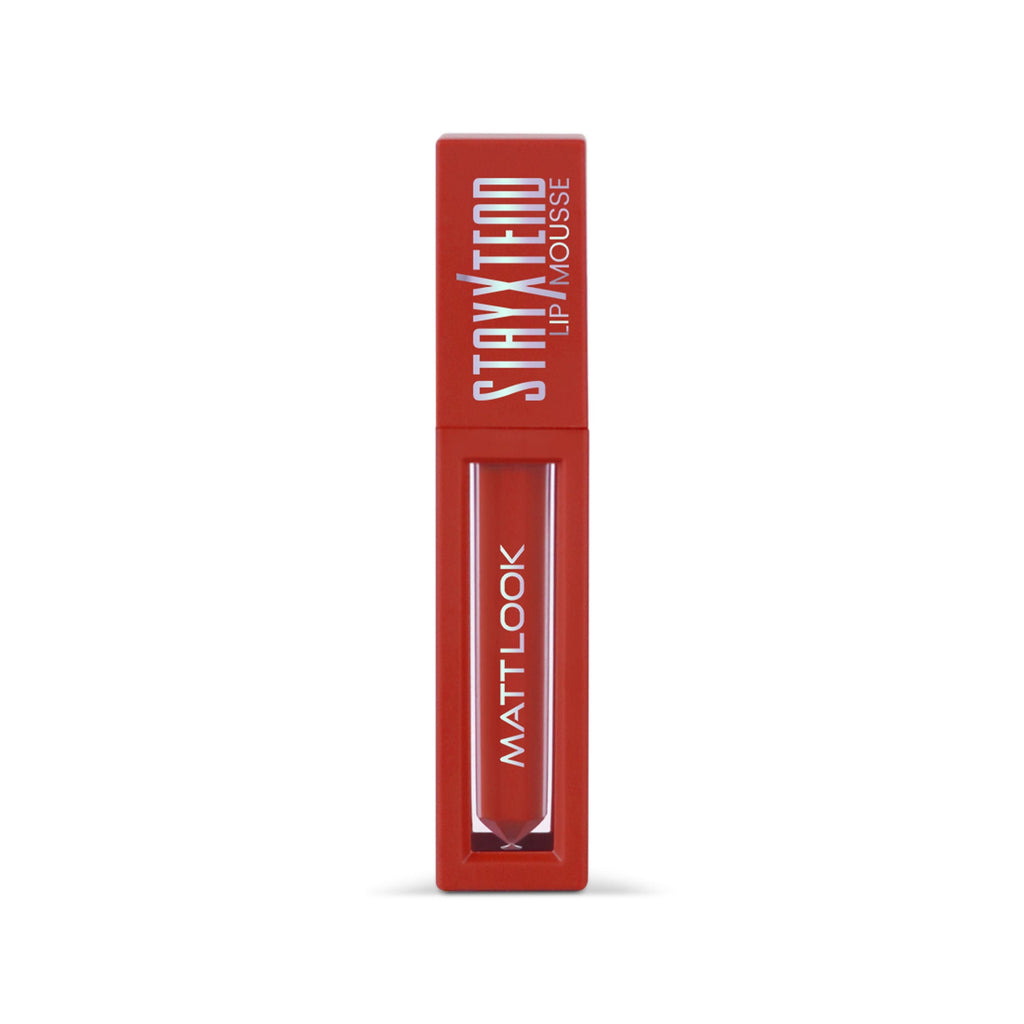 Matt Look Stayxtend Lip Mousse - Firey Red - Distacart