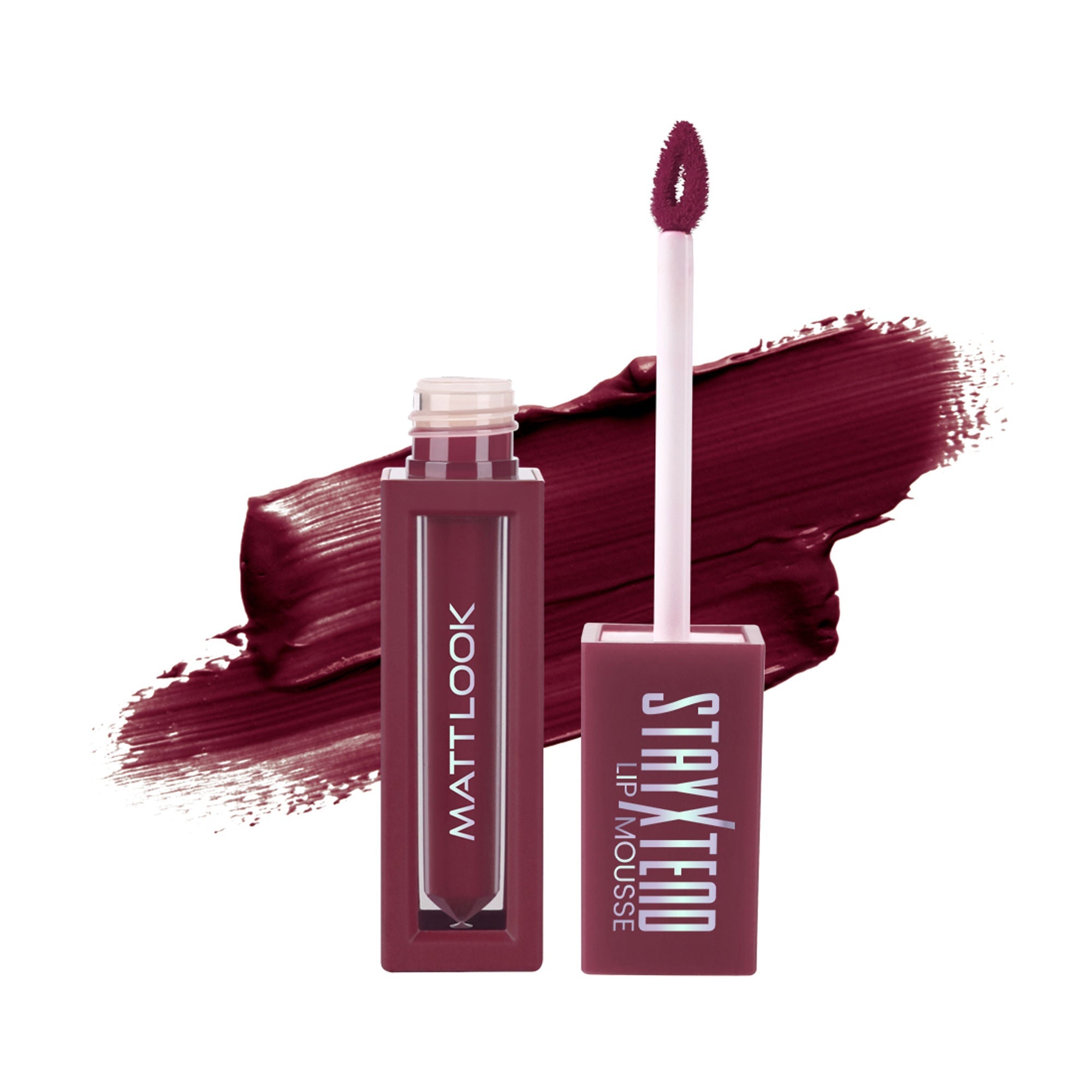 Matt Look Stayxtend Lip Mousse - Maroon Desert