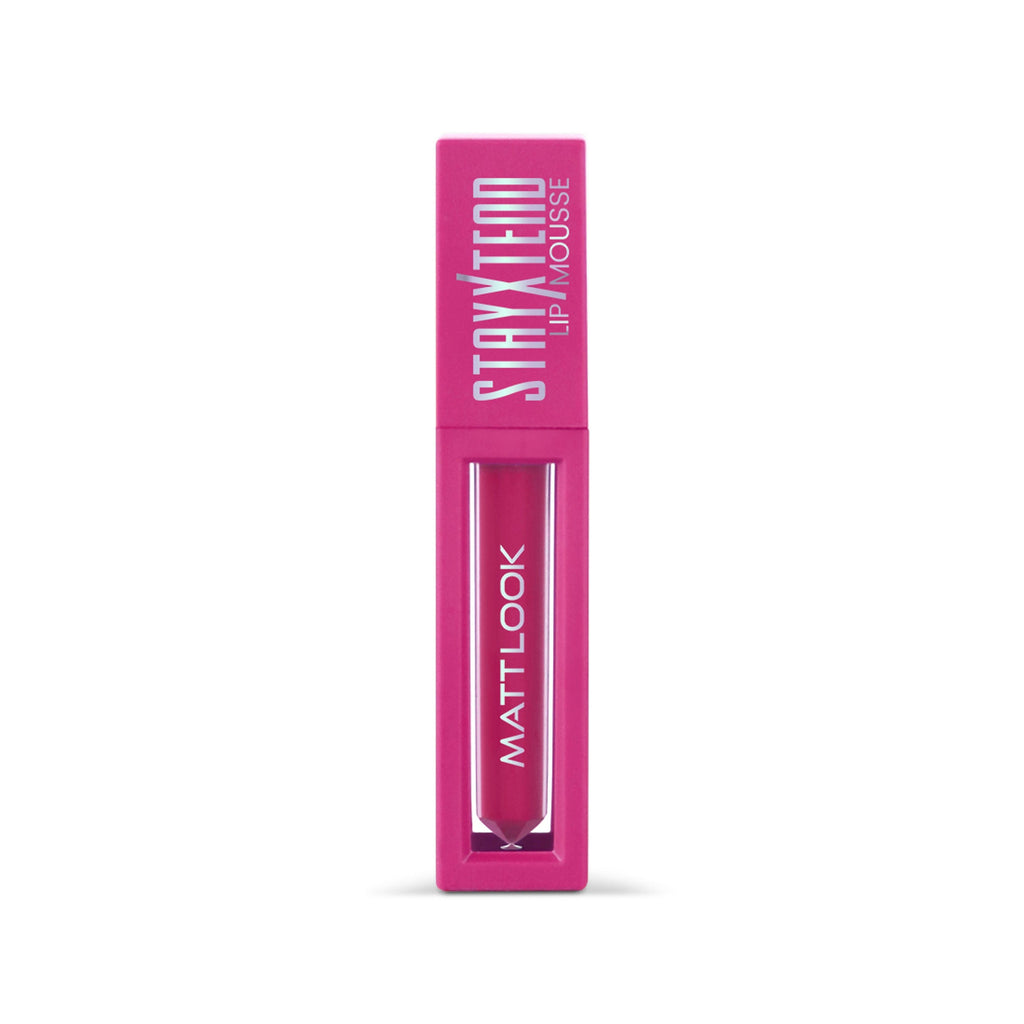 Matt Look Stayxtend Lip Mousse - Loud Pink - Distacart