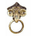 Brass Ganesha Mask Door Knocker