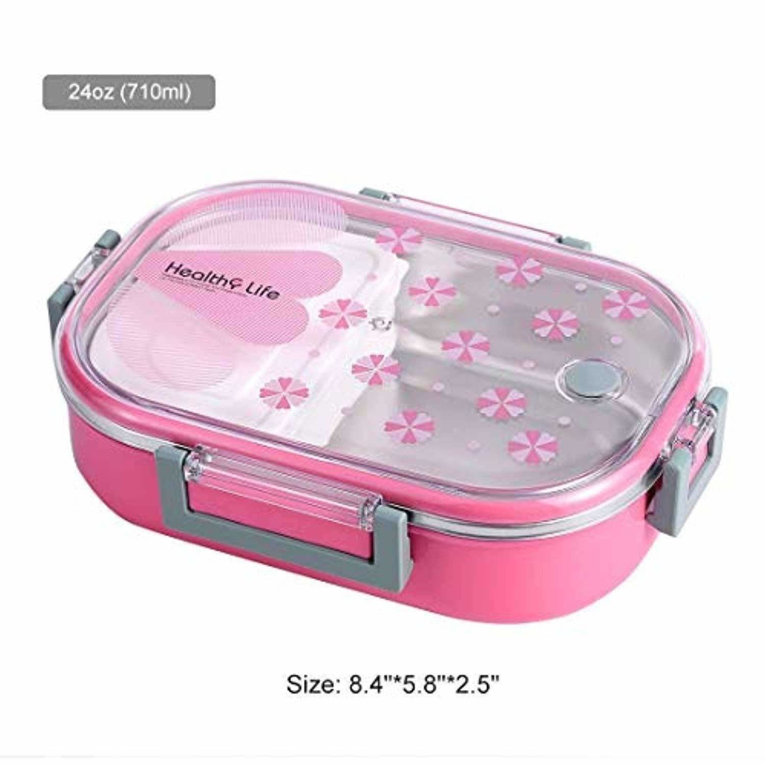 Stainless Steel Lunch Box 710 ml for Kids