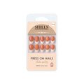 shills professional reusable press on nails french oval spn714