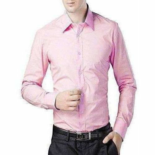 Men's Cotton Solid Full Sleeve Shirts - Distacart