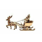 Brass Santa as Ganesha Showpiece