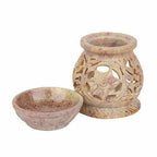Handcrafted Soapstone Aroma Burner, Oil Diffuses - Distacart