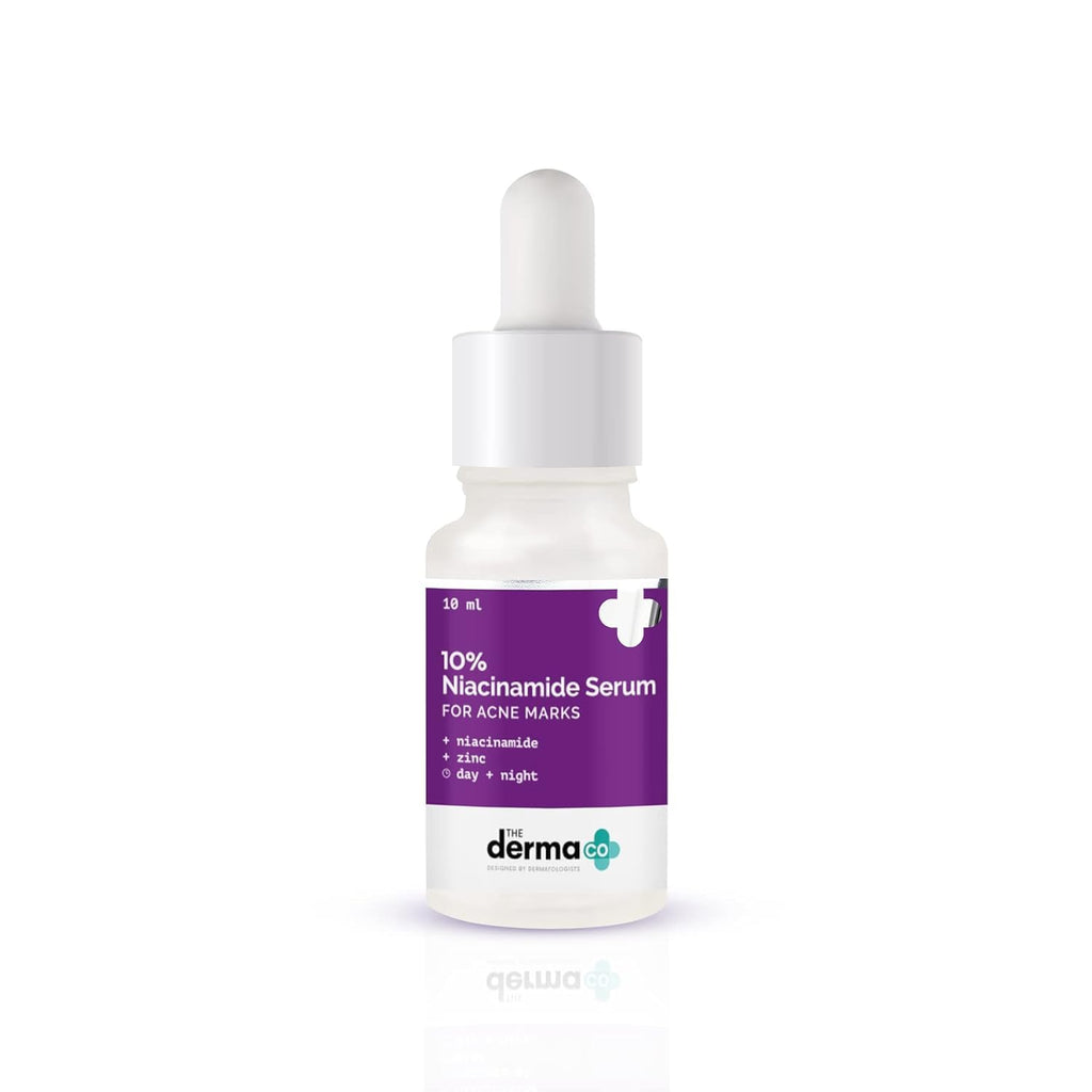 The Derma Co Niacinamide Serum ingredients label