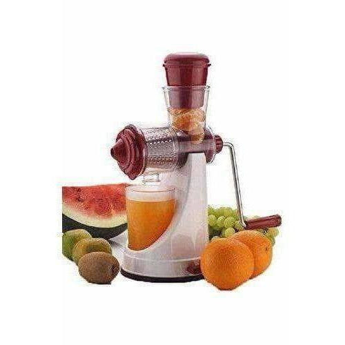 Fruit & Vegetable Manual Juicer with Steel Handle Polypropylene Hand Juicer