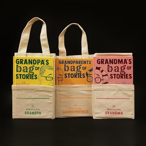 A Bagful of Stories: A Gift Edition Boxset of Grandma’s, Grandpa’s and Grandparents’ Bag of Stories by Sudha Murty