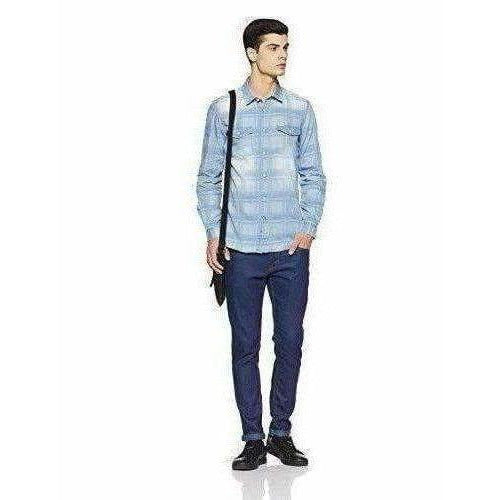Lee Men's Checkered Regular Casual Shirt - Distacart