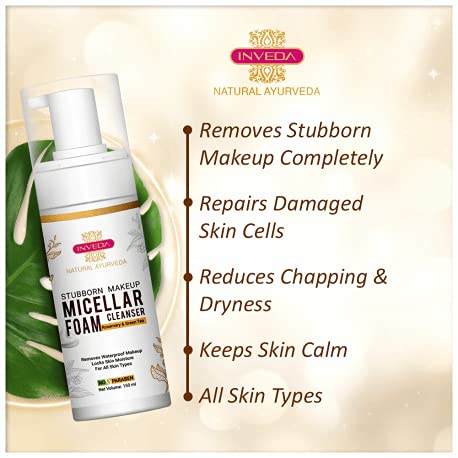 Inveda Stubborn Makeup Micellar Foam Cleanser