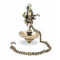 Dancing Ganesha Brass Hanging Diya