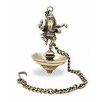 Dancing Ganesha Brass Hanging Diya