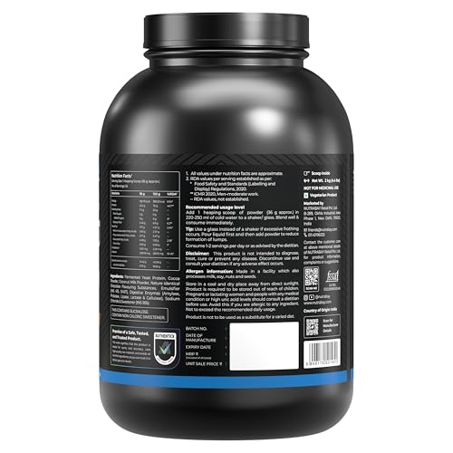 Nutrabay Yeast Protein Powder - Rich Chocolate Crème