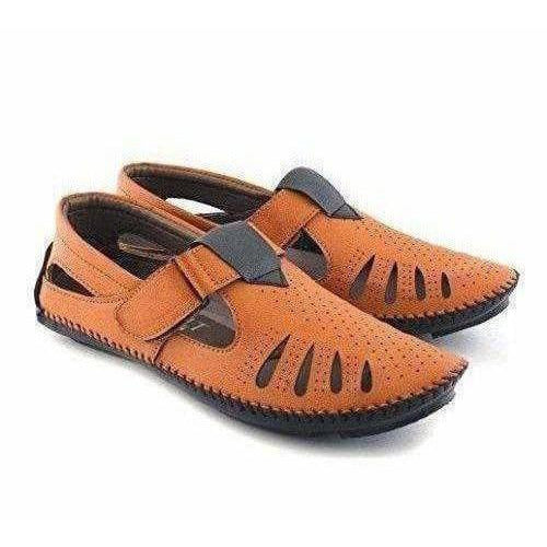 Men Stylish Formal Casual Ethnic Loafer Slip-On Sandal Shoe - Distacart