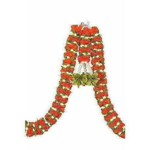 Orange Door Set with Plastic mogra