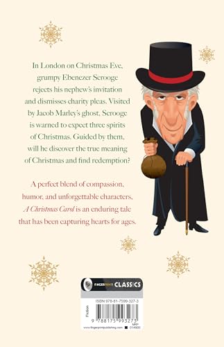 A Christmas Carol by Charles Dickens - A Timeless Holiday Classic | Love and Compassion | A Gripping Story of Redemption and Forgiveness | Victorian England | A Masterpiece on Generosity and Empathy | Classic Literature