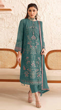 Anaita Green Fox Georgette Suit With Embroidered Sequence Work - Distacart