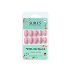 shills professional reusable press on nails oval spn531