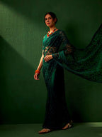 Sangria Embroidered Sarees - Distacart