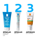 La Roche-Posay Effaclar Duo+M Gel with Salicylic acid, Anti-Acne Moisturiser for Acne-Prone Skin