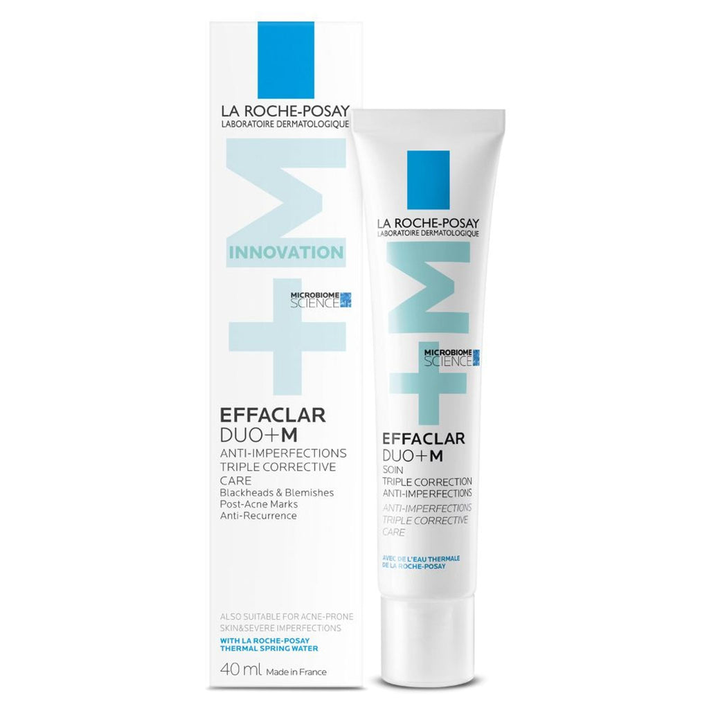 La Roche-Posay Effaclar Duo+M Gel with Salicylic acid, Anti-Acne Moisturiser for Acne-Prone Skin