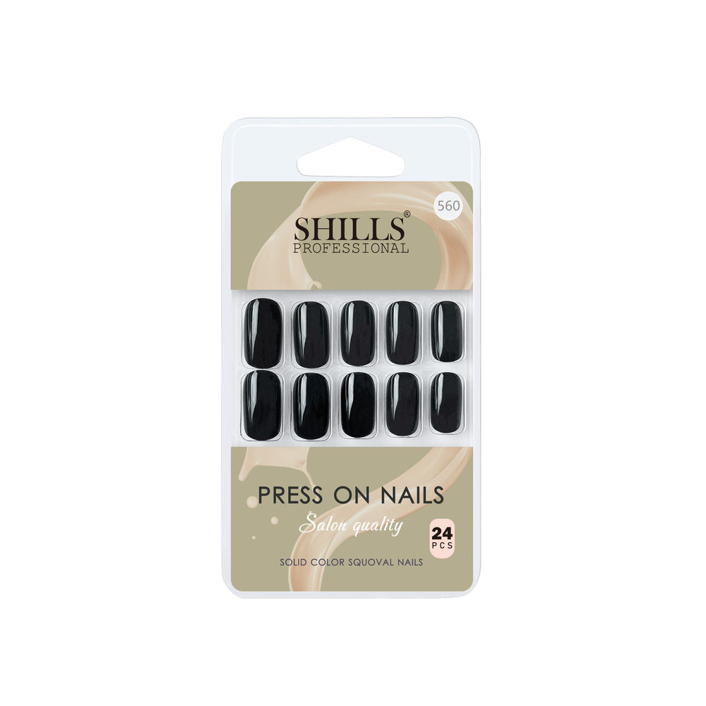 Shills Professional Reusable Press On Nails Square - SPN560