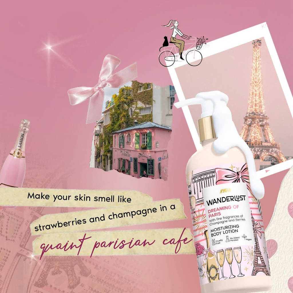 Wanderlust Dreaming of Paris Fruity Perfume Body Lotion - Distacart