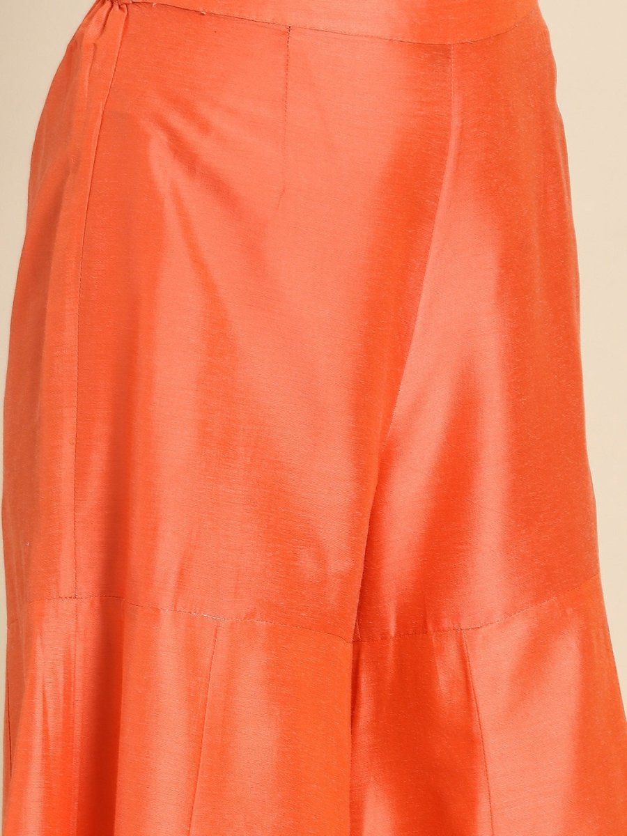 All About You Women Woven Design Regular Kurta with Palazzos & Dupatta