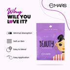 MARS Cosmetics Mini Beauty Blender For Face Makeup - Set Of 5 - Distacart