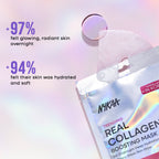 Nykaa Skin Real Collagen Mask – Hydrates, Brightens And Gives Dewy Skin Overnight - Formulated In Korea - Distacart