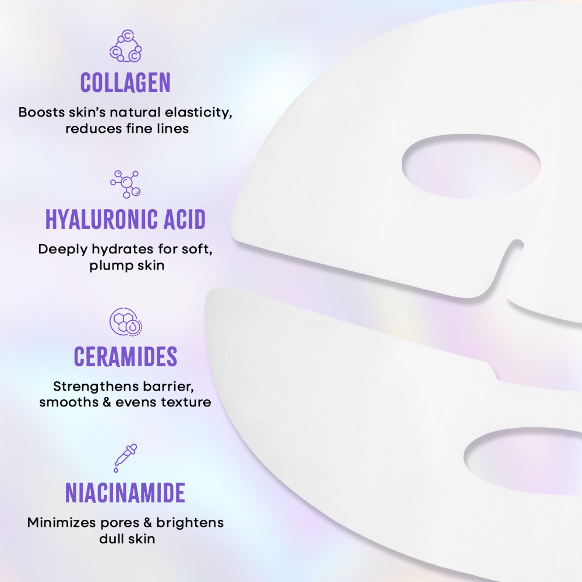 Nykaa Skin Real Collagen Mask – Hydrates, Brightens And Gives Dewy Skin Overnight - Formulated In Korea - Distacart