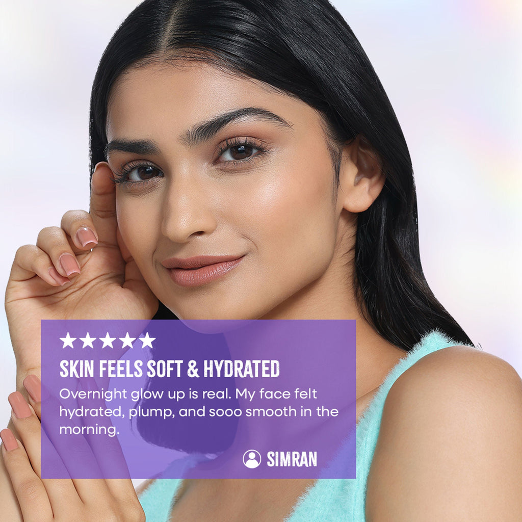 Nykaa Skin Real Collagen Mask – Hydrates, Brightens And Gives Dewy Skin Overnight - Formulated In Korea - Distacart