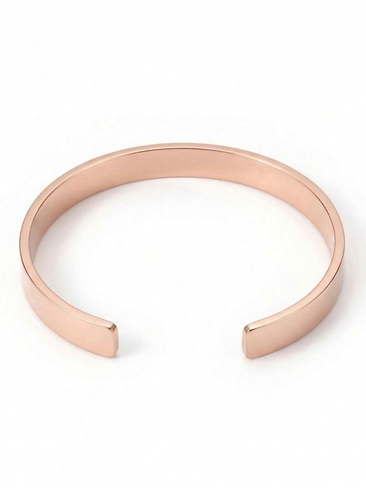 NVR Men's Rose Gold Kada Bracelet - Distacart