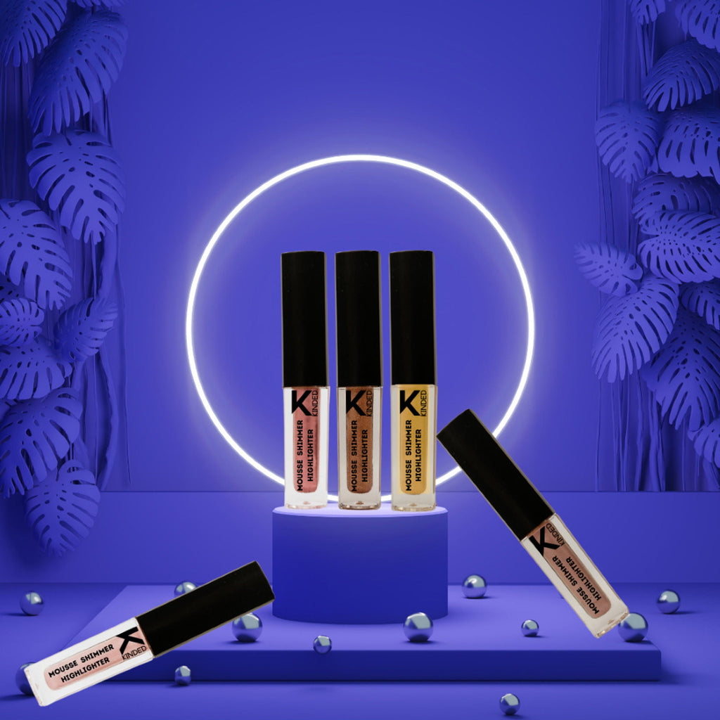 KINDED Mousse Shimmer Highlighter Combo