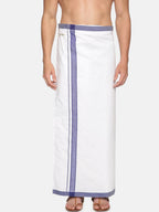 Sethukrishna Men Pack Of 2 Solid Cotton Dhotis - Distacart