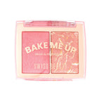 Swiss Beauty Bake Me Up Blush & Highlighter , 2-In-1 Baked Formula, Long-Lasting - Baked Apricot - Distacart