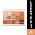 Swiss Beauty Awaken Eyeshadow Palette , Matte + Shimmer Finish , Long-Lasting - Brewed Morning