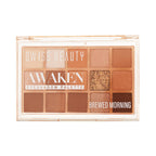 Swiss Beauty Awaken Eyeshadow Palette , Matte + Shimmer Finish , Long-Lasting - Brewed Morning