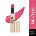 Swiss Beauty Select Here To Stay Lip Crayon Velvety-Matte Finish , 12-Hour Stay - 4 Cool Rose
