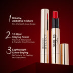 Swiss Beauty Select Here To Stay Lip Crayon Velvety-Matte Finish , 12-Hour Stay - 6 Raspberry Jam - Distacart