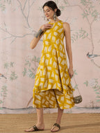 InWeave Honey Yellow Beige Kurta Set