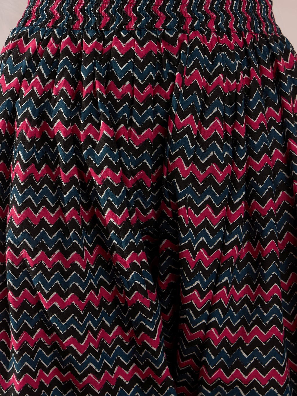 InWeave Black Pink Kurta Dhoti Set - Distacart